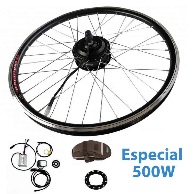 Kit de bicicleta eléctrica,Kit de conversión de bicicleta eléctrica,Kit de  conversión de rueda trasera de casete de bicicleta eléctrica,Kit de
